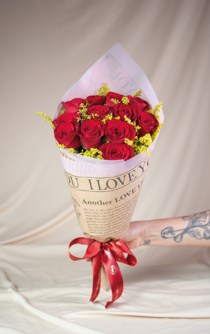 Buquê de rosas vermelhas G